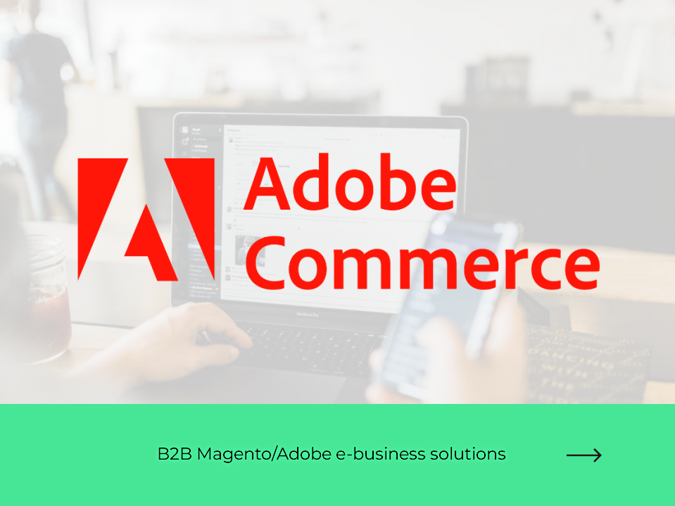 B2B Magento/Adobe e-business solutions
