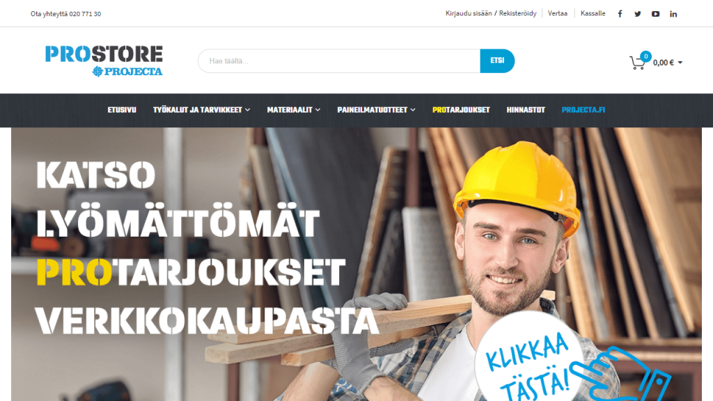 Projecta Magento 2 Lumav Commerce solutions